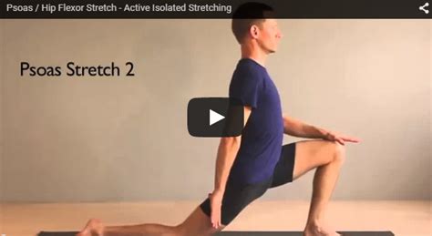 Psoas Muscle Stretch For Pelvic Stability – RB Chiropractic