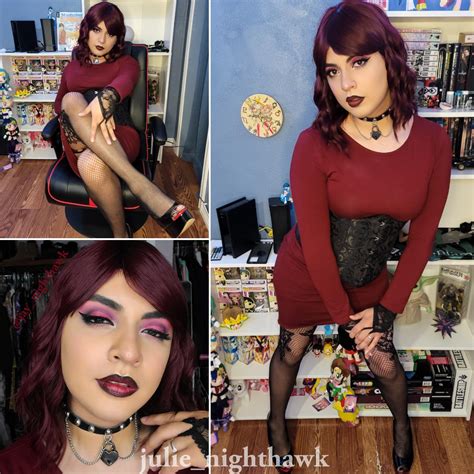 Burgundy Goth | Scrolller