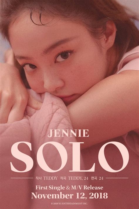 Jennie - "Solo" Photos 2018 • CelebMafia