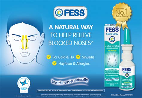 FESS® Eucalyptus Nasal Saline Spray Product Review