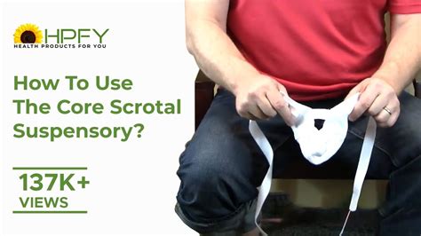 How to use the Core Scrotal Suspensory? - YouTube