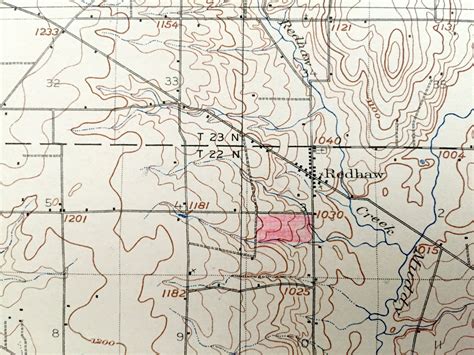 Antique West Salem Ohio 1908 US Geological Survey Topographic | Etsy