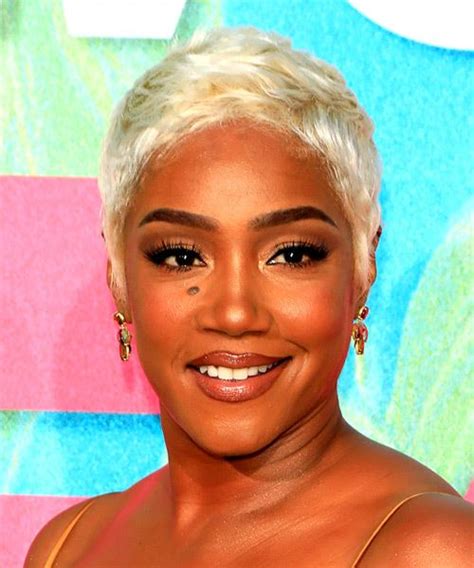 Tiffany Haddish White Pixie Haircut - Hairstyles