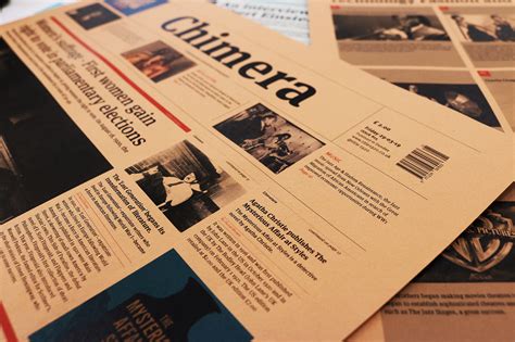Broadsheet publication on Behance