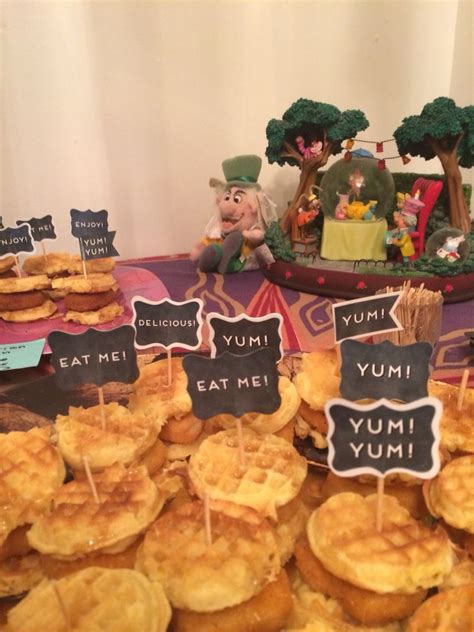 Alice in Wonderland themed food | Food themes, Food, Savoury food