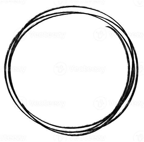 hand drawn circle  png