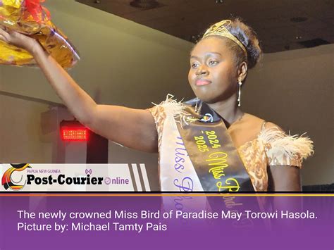 Hasola is the new Miss Bird of Paradise Queen - Post Courier