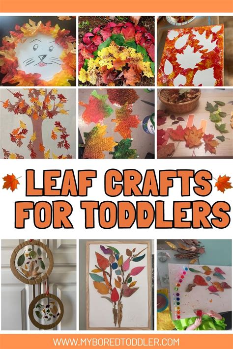 leaf crafts and activities for toddlers and preschoolers pinterest - My ...