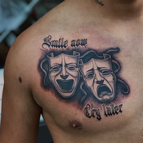 Simple Laugh Now Cry Later Tattoos: Meaning, Design, and Meaningful ...