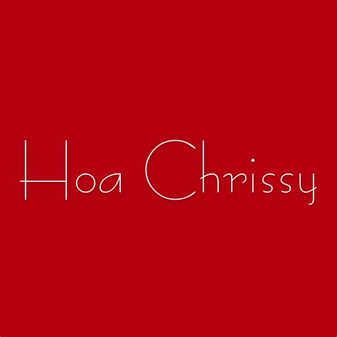 Hòa Chrissy Page