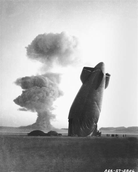 World War II Photo: Atomic Bomb Test Site