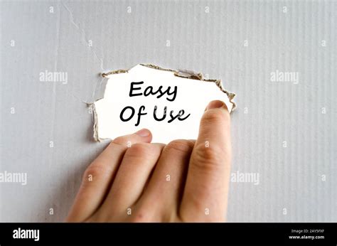 easy   text concept stock photo alamy