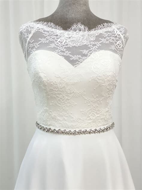 Perfect Bridal Taylor Thin Crystal Brautkleid Gürtel
