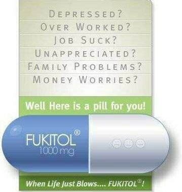 New pill: FUKITOL! | Burn A Brain