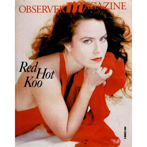 Observer Magazine 6th March 1988 Koo Stark