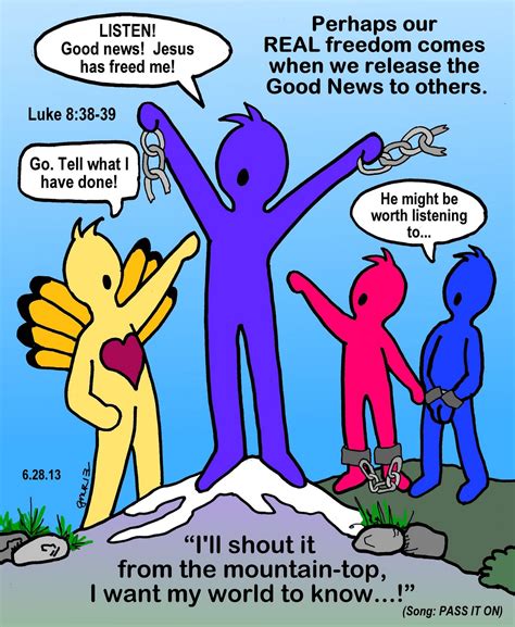 Scribbles, Scriptures, and the Spirit: GOSPEL OF LUKE - Chapter 8