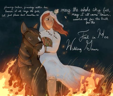 The Fool in Her Wedding Gown fanart by me!! in 2024 | Fan art, Pretty ...