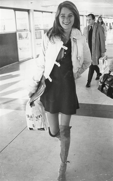 Charlotte Rampling 1970 at London Airport - Flashbak