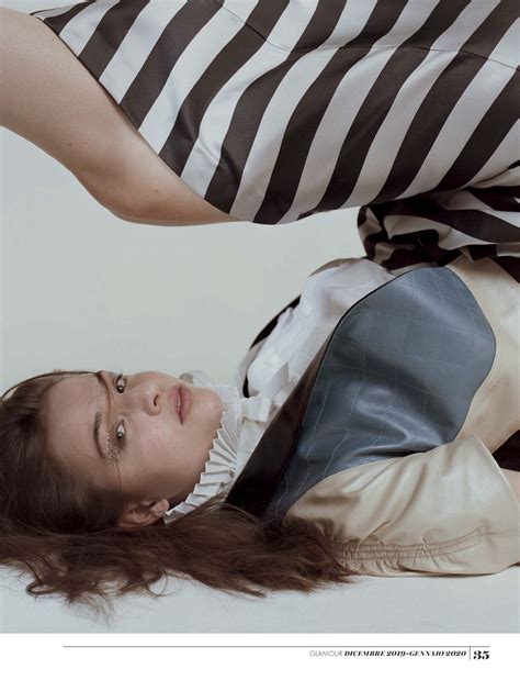 LISA VICARI in Glamour Magazine, Italy December 2019/January 2020