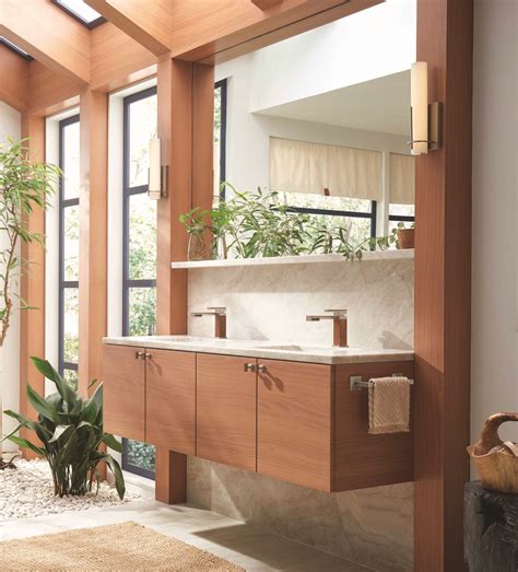 Frank Lloyd Wright Bathroom Storage Cabinets