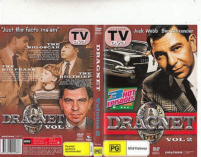 Dragnet-Vol 2-1967-TV Series USA-3 Episodes-DVD | eBay