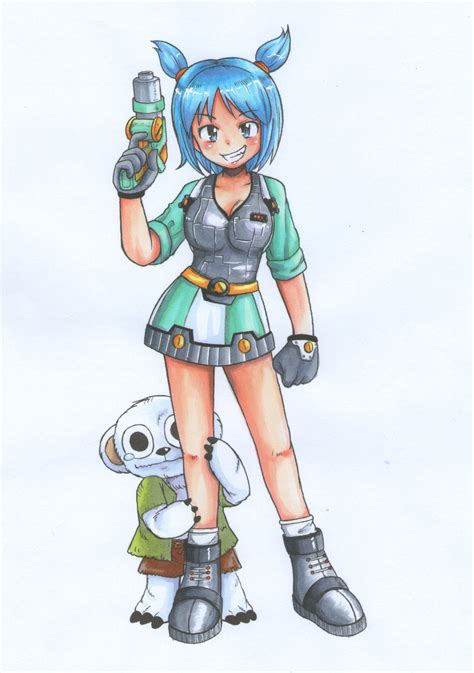 sakutatsu, vela (jet force gemini), jet force gemini, fur, absurdres