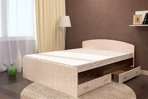 Купить кровать Авантаж 1600*2000 с ящиками и матрасом за 12 200 руб ...