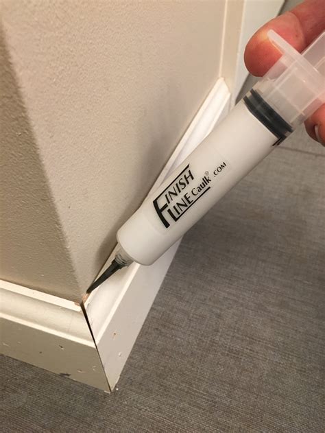 What is Finish Line Caulk used for? — Caulking Made Easy