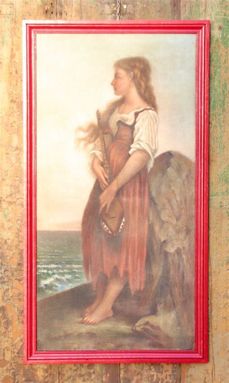 Proantic: H/t Portrait Of Sappho 19th Century