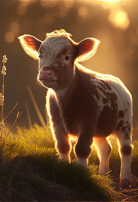 fluffy baby cows wallpapers wallpaper cave