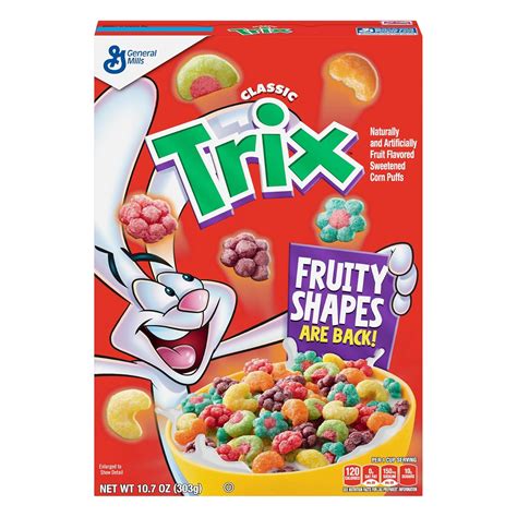Amazon.com: Trix Cereal, 10.7-ounce Box (Pack of 2)