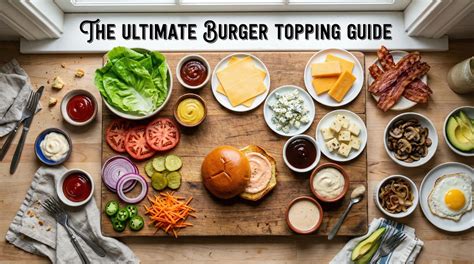 The Ultimate Guide to Burger Toppings and Flavor Combinations | Time
