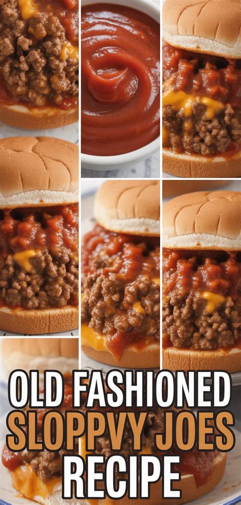 fashioned sloppy joes recipe blissfulbitesrecipescom