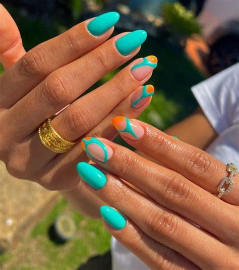 beach vacation nails thatll  perfect   insta feed
