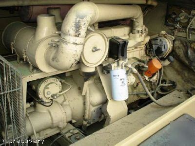 Air compressor 185 cfm ingersoll-rand john deere diesel