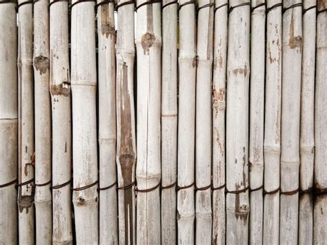 Premium Photo | Old bamboo wall background