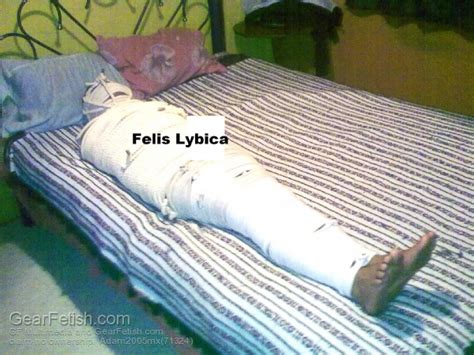 rope mummy tiedfeetguy