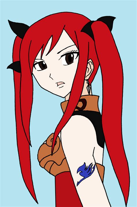 Erza Scarlet- Flame Empress Armor by ZoruaGuitar on DeviantArt