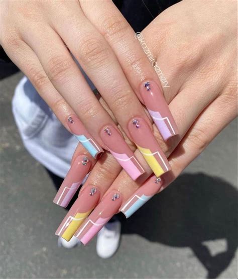 pin  michaela dunn  nailsnailsnails acrylic nails coffin