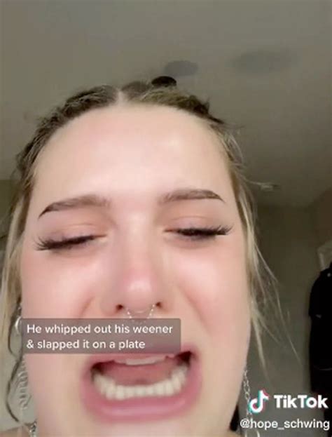 Woman traumatised after date 'puts penis on plate' as dinner - Daily Star