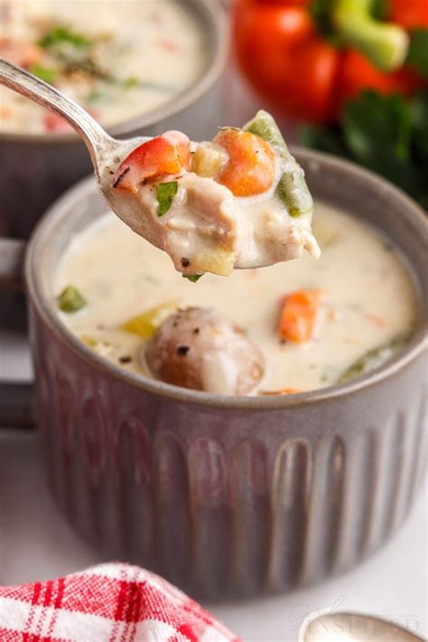Creamy Chicken Stew - girl. Inspired.