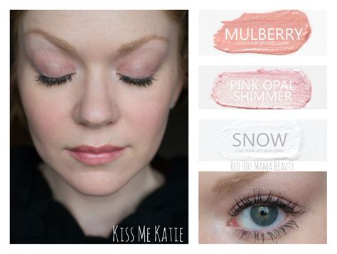 Kiss Me Katie Pink Opal Shimmer Toasted Rose #redheadbeauty #