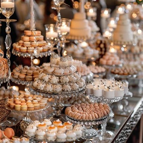 Free Elegant Dessert Spread Image - Dessert, Sweets, Macarons ...