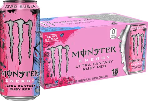 Amazon.com : Monster Energy Ultra Vice Guava, Sugar Free Energy Drink