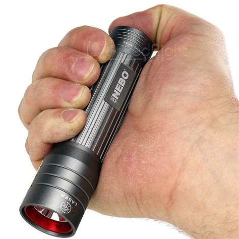 Nebo Csi Led Flashlight 250 Lumens 4 Light Modes Laser Magnetic Base ...