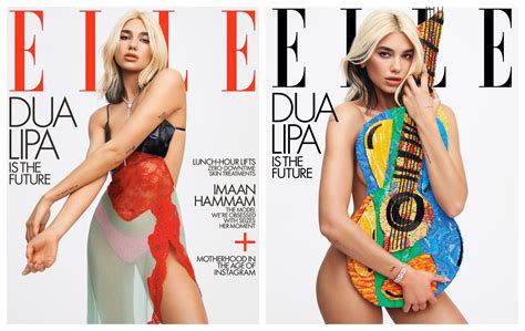 Dua Lipa Dazzles For ELLE / Talks Album Leak & More - That Grape Juice
