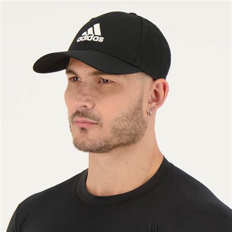 Boné Preto Da Adidas - Boné Adidas Baseball Cotton Preto - FutFanatics