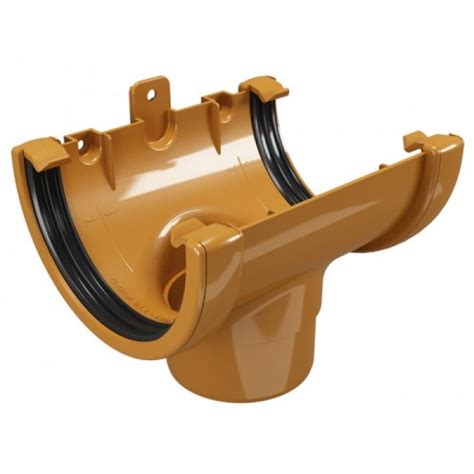 Снадка с дренаж Ф80 PVC (компонент от система за улуци Classic