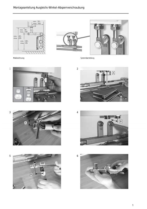 Montageanleitung Ausgleichs-Winkel - HZ Weitzel
