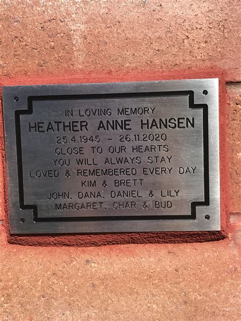 Heather Anne Hansen (1945-2020) - Find a Grave Memorial